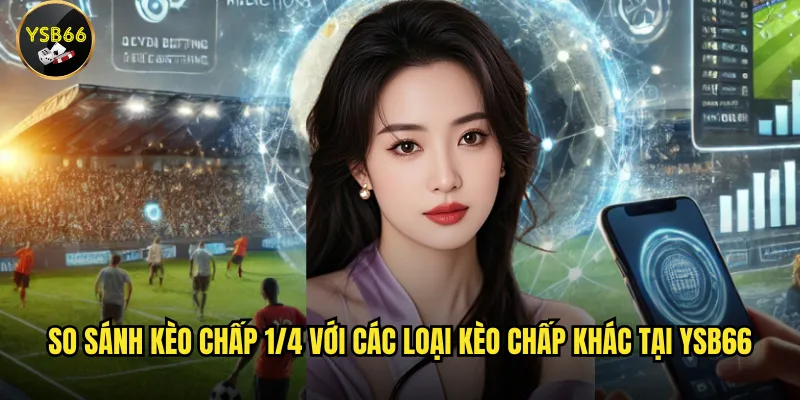 So sánh kèo chấp 1/4 với các loại kèo chấp khác tại Ysb66